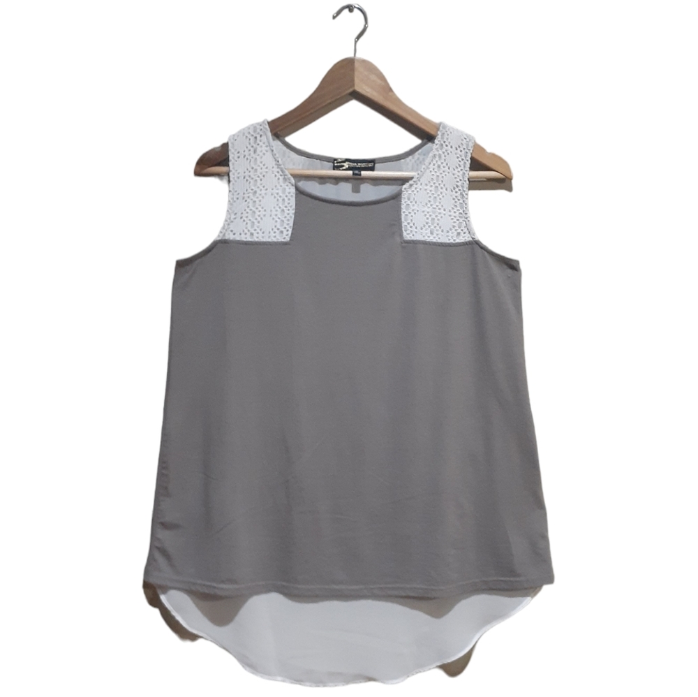 Serena Williams Women's Tank Top Taupe  Size XL